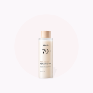 anua rice 70 glow milky toner 250ml
