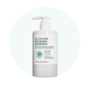 aplb glutathione niacinamide body lotion (300ml)