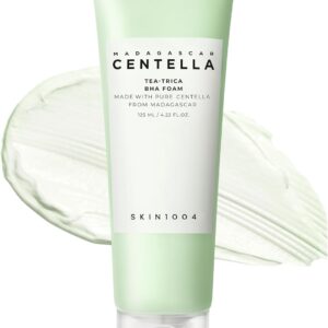 skin1004 madagascar centella tea trica bha foam (125ml)