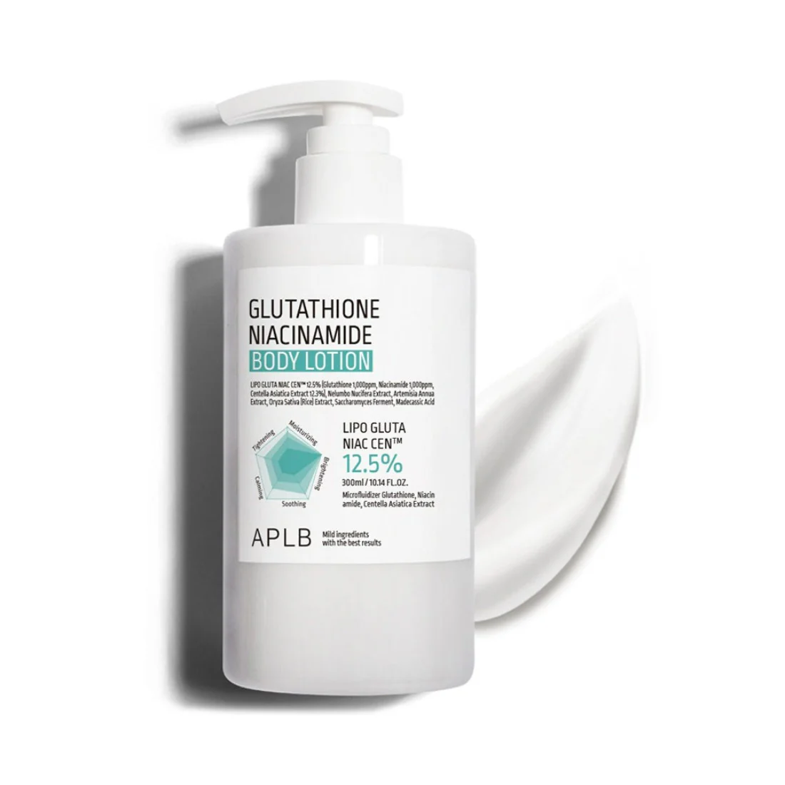 aplb glutathione niacinamide body lotion (300ml) aplb glutathione niacinamide body lotion (300ml)