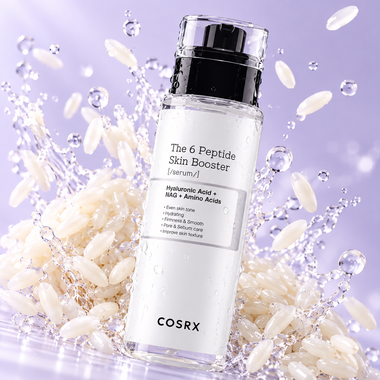 cosrx the 6 peptide skin booster Ác. hyaluronico + nag + aminoacidos (150 ml) cosrx the 6 peptide skin booster Ác. hyaluronico + nag + aminoacidos (150 ml)