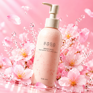 Home little dream garden niacinamida sakura body lotion