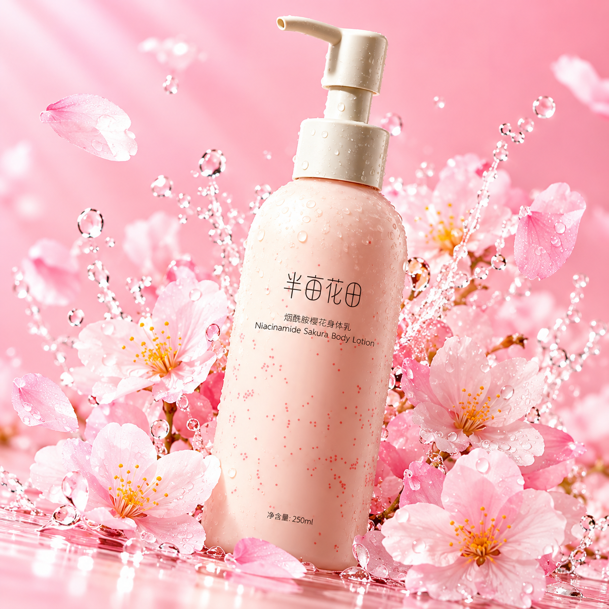 little dream garden niacinamida sakura body lotion little dream garden niacinamida sakura body lotion