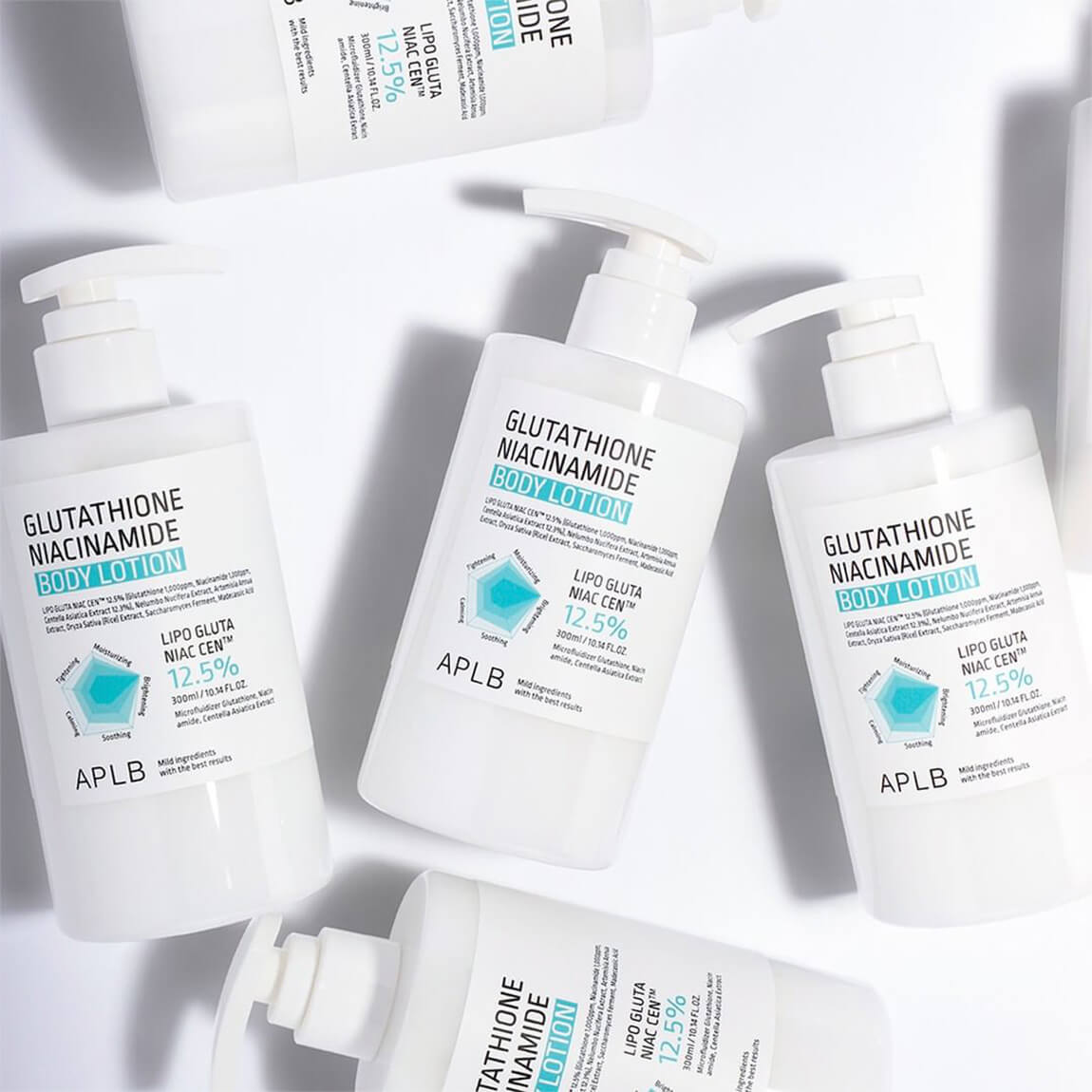 aplb glutathione niacinamide body lotion (300ml) aplb glutathione niacinamide body lotion (300ml)