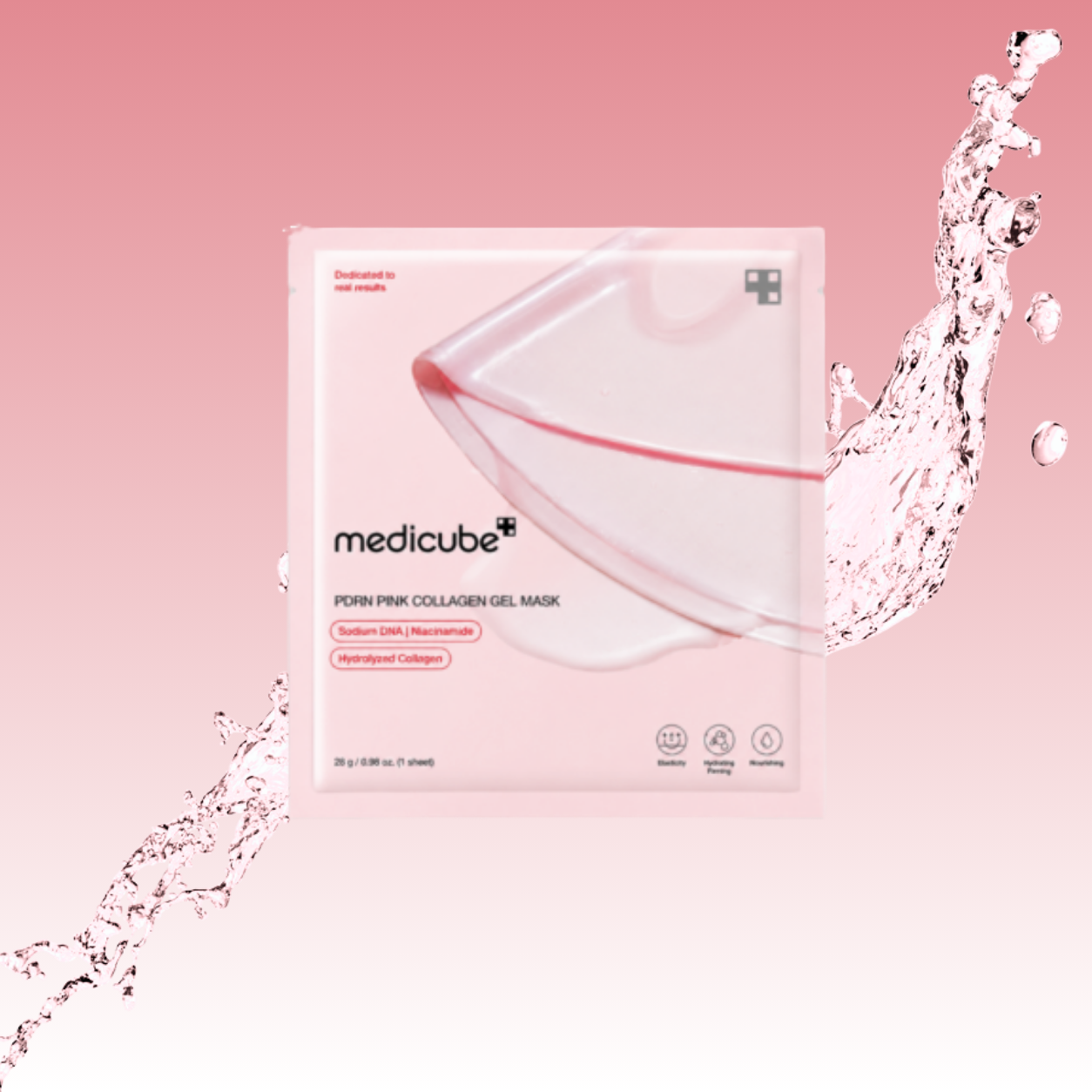 medicube pdrn pink collagen gel mask 1pza medicube pdrn pink collagen gel mask 1pza