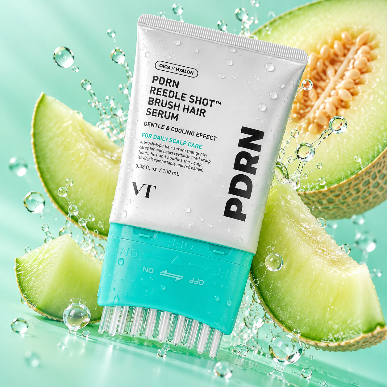 vt cosmetics pdrn reedle shot brush hair serum vt cosmetics pdrn reedle shot brush hair serum